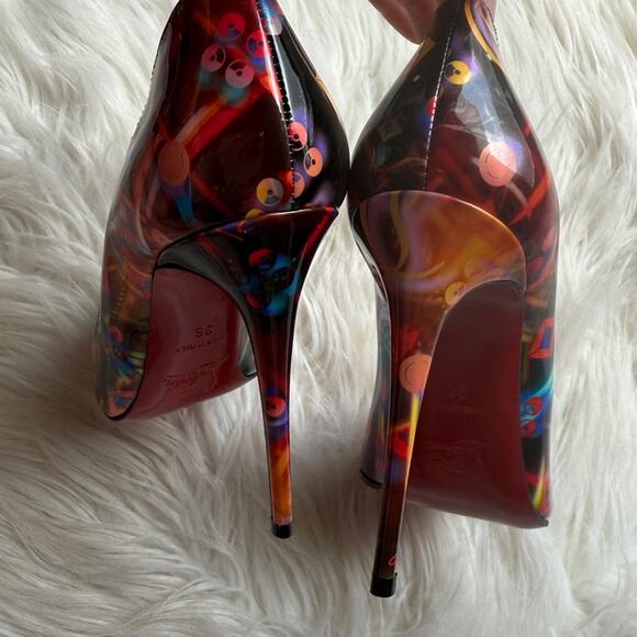 NWT • Christian Louboutin NIB Hot Chick 100 Pointed Toe Pumps Size: 37 - Picture 7 of 7